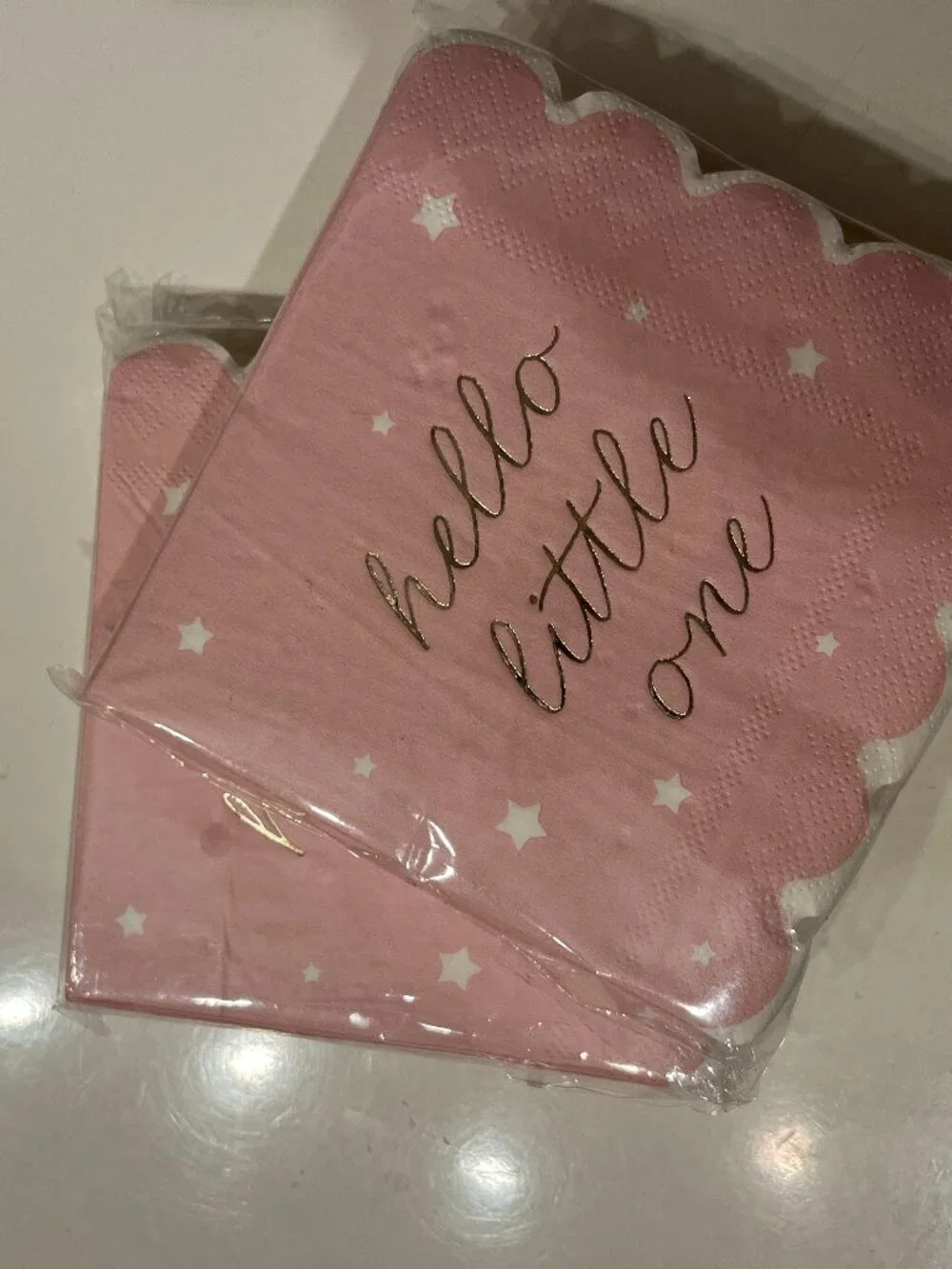 Baby Shower Party Supplies for Girls (Plates and napkins) NWT (p/s/x)